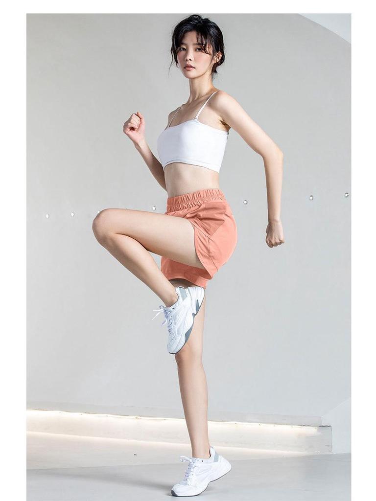 Juyitang Summer Mesh Sports Shorts: Loose, Anti-Exposure, Casual Running Fitness Pants