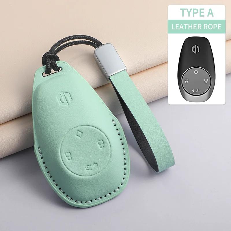 Car Key Case Cover For Leapmotor T03 S01 C11 For Leapmotor C01 T03 S01 C11 Pu Leather Car Keychain