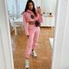 Fall Sale New Fashion Long Sleeve Sports Casual Set Two Piece Outfit