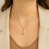 Western Style Cowboy Boots Necklace Neck Jewelry Vintage Golden Necklace Collarbone Chain  Gifts