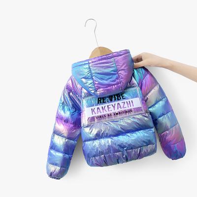 Children's Down Cotton Coat Colorful Winter Jacket For Girls Autumn Warm Down Hooded Coat Teenage Parka Kids Jacket Down & Parkas