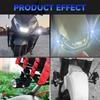 2pcs Motorcycle Led Headlight 12V High Bright Led Lights Lamp for Motorbike Moto Led Auxiliary Spotlights