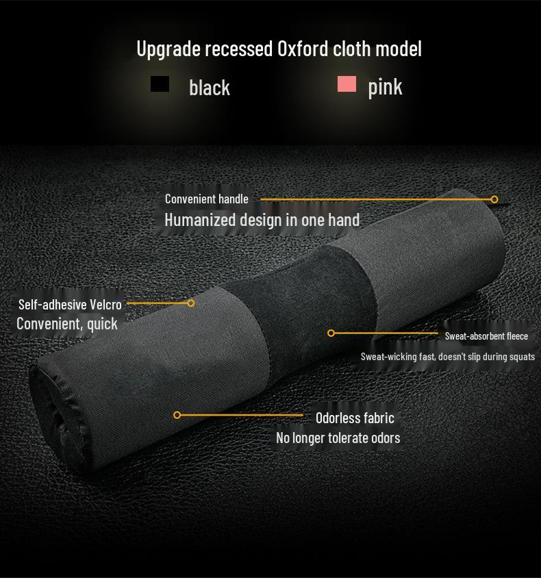 Foam Barbell Squat & Hip Thrust Shoulder Neck Pad for Weightlifting.