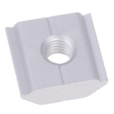 5Pcs 21.2Mm 22.3Mm 23.7Mm Solar Panel Mounting Aluminum Alloy Bracket End Mid Clamp T-Blocks Square Nuts M8 T-Sliding Nut