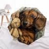 1pc Dachshund Bunny Open/Close Folding Umbrella, All- Portable Umbrella for & Men, Stylish Accessory (Holiday Gift) 8-Rib yy251213199