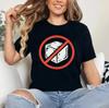 No ICE Protest Symbol Anti Immigration Enforcement, Red T-Shirt
