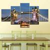 London Bridge Wallpaper 5 Piece Wallpapers Modern Modular Poster Art Canvas Painting for Living Room Home Decor