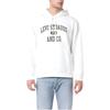 Levis Loose Fit Hooded Casual Long Sleeve Sweatshirt Men sweatshirt White 38479-0334