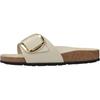 Birkenstock High Shine Ecru, Beige, 6.5