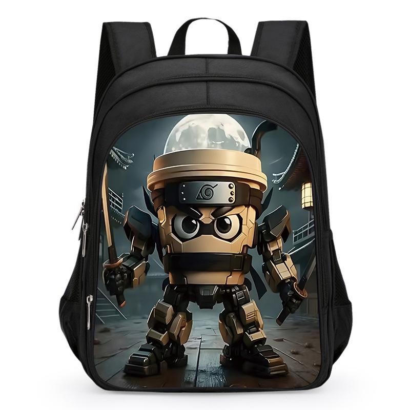 Drewniany Patyczak Plecak AI dla Chłopców, Klasy 1-3