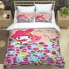 The My Melody Cartoon-patterned Three-piece Bedding Set, Including a Duvet Cover and Two Pillowcases, Is the Perfect Choice for