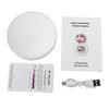 Sunscreen Test Camera Mirror 2X Magnifying Sunscreen Camera Portable Makeup Mirror with LED Light for Travel Skin