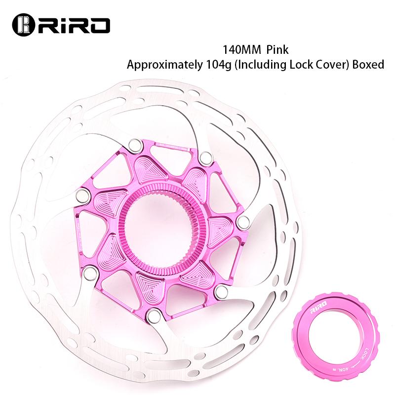 RIRO Center Lock Bike Disc 140MM 160MM  Brake Rotor Floating Structure Disc High Strength Heat- dissipation Bike Brake Rotor
