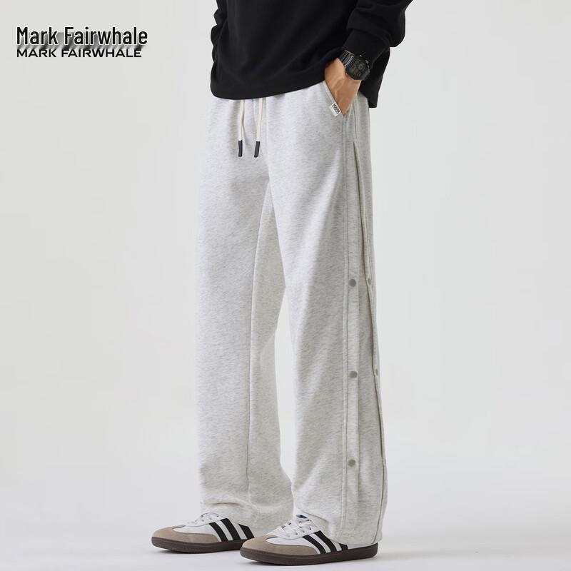 Mark Hua Fei Men's Wide-Leg Casual Sweatpants