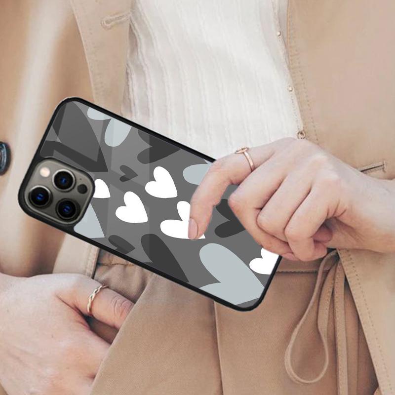 Cute Heart Magnetic Phone Case For APPLE iPhone 17 Air 16 14 13 12 Pro Max 15 Plus Wireless Charge With MagSafe Cover