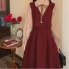 Women's French Retro Slimming Corduroy Dress – Autumn/Winter 2022 Collection
