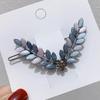 Elegant Blue Star Alloy Hair Clip - Minimalist Luxury Accessory