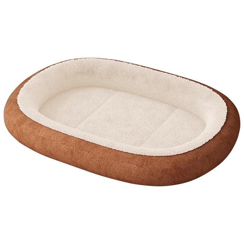 Four Seasons Thickened Dog and Cat Bed for Small/Medium Breeds - Winter Warmth