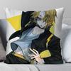 My DHero CAcademia Kaminari Denki Pillow Case Fashion Square Pillowcase Bedroom Sofa Room Ins Decoration Leisure