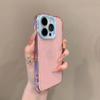 DIY Groove Protective Case for iPhone 16 Series: Compatible with 16, 15 Pro, and 14 Pro Max - Anti-Drop Design for Women