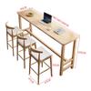 Junyi Narrow Bar Table Set