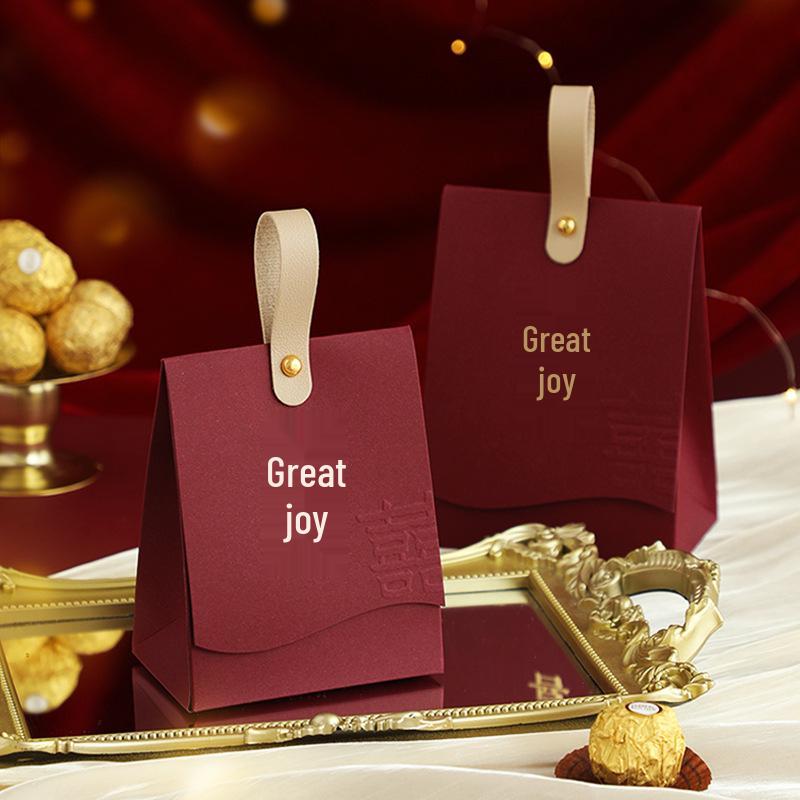 Elegant Wedding Candy Gift Box - New Style High-End Packaging 2026