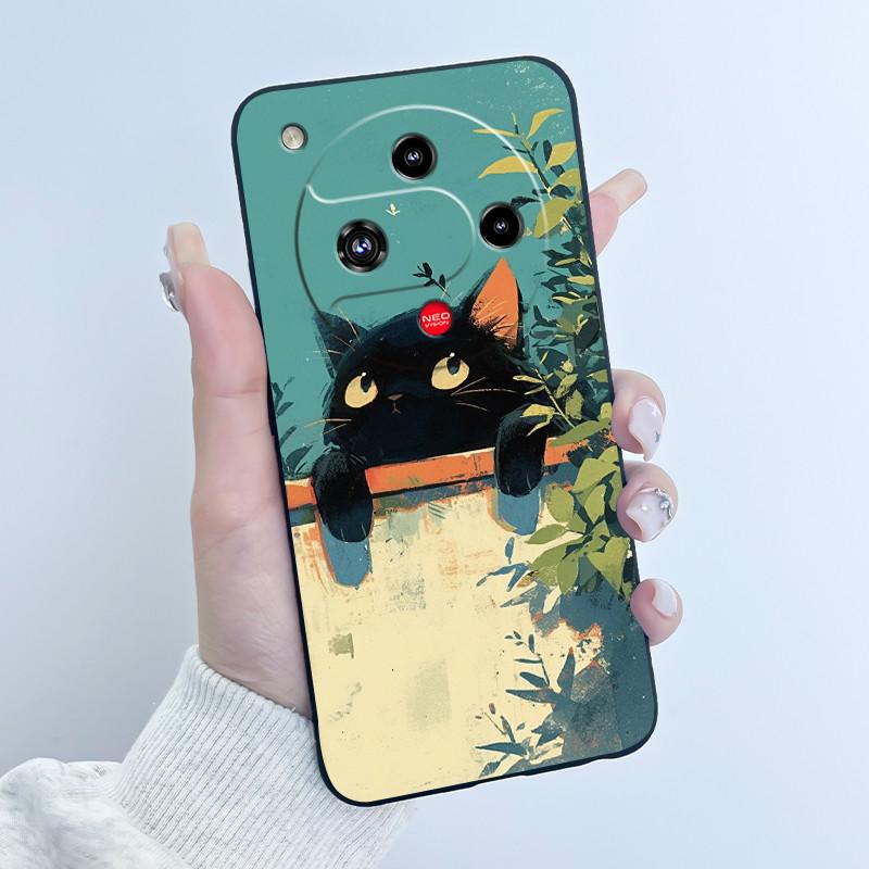 Cute Cartoon Case For ZTE Nubia Focus 2 5G Coque Printing Shell Fundas Protective Cover Soft Silicone Black Casing Capa