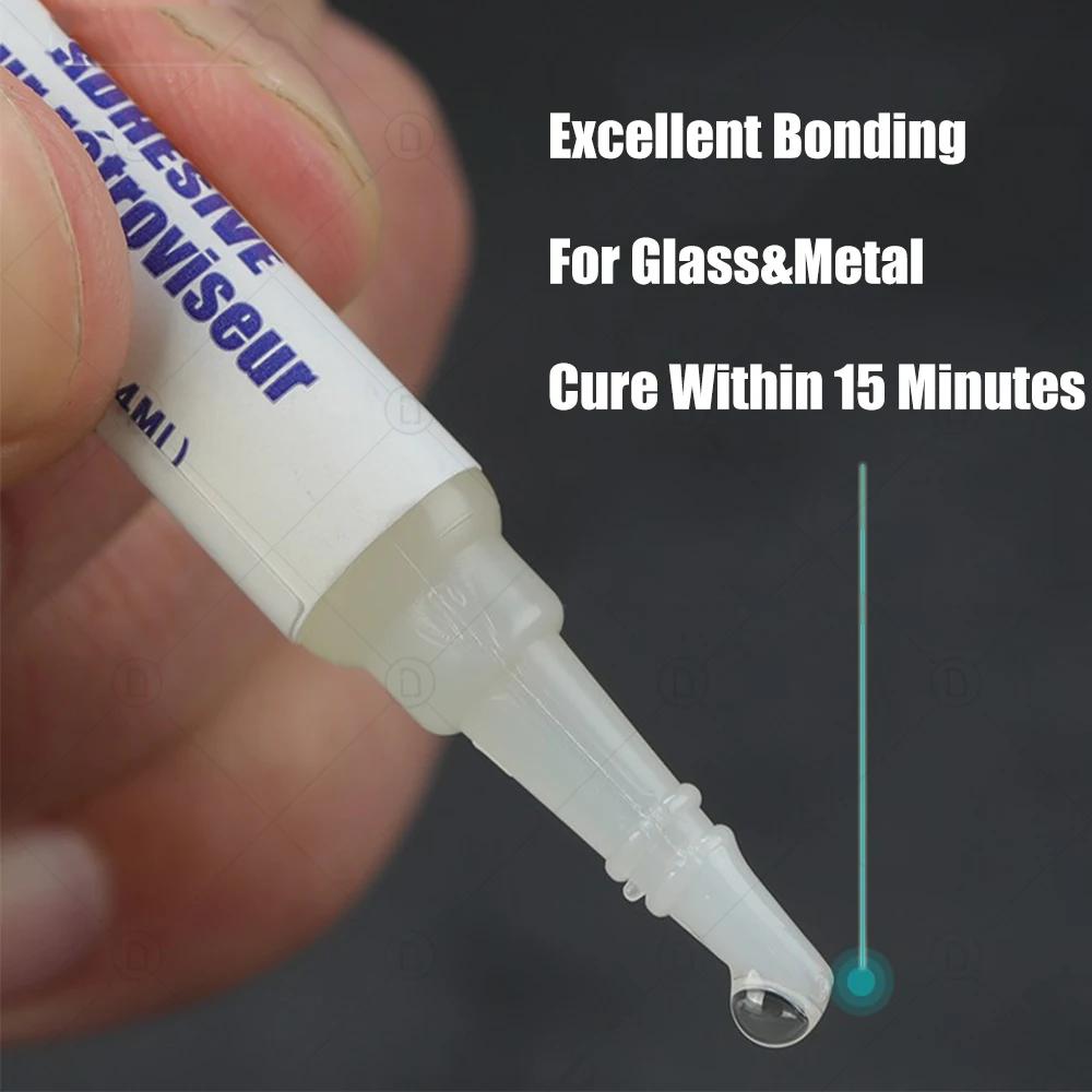 Car Rearview Mirror Adhesive - Strong Bond for Glass & Metal, Auto Repai