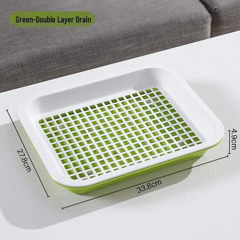 CHAHUA Двухъярусный пластиковый поддон для слива чая