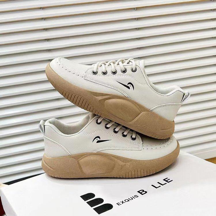 

Весенние новые базовые белые туфли, женские повседневные студенческие кроссовки в корейском стиле, универсальные женские туфли для уличной стрельбы 40