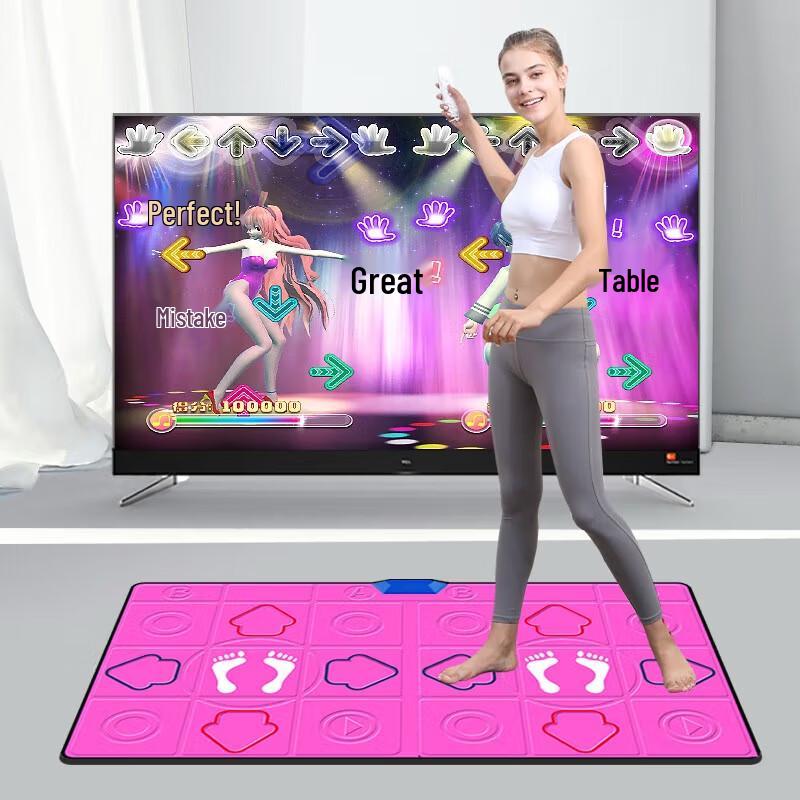 Беспроводная двойная танцевальная коврик HD HDMI