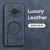 For Huawei Mate 60 60 Pro 60 ProPlus Fine Hole Sheepskin Magnetic TPU Soft Edge Anti-Drop Anti Fingerprint Phone Case