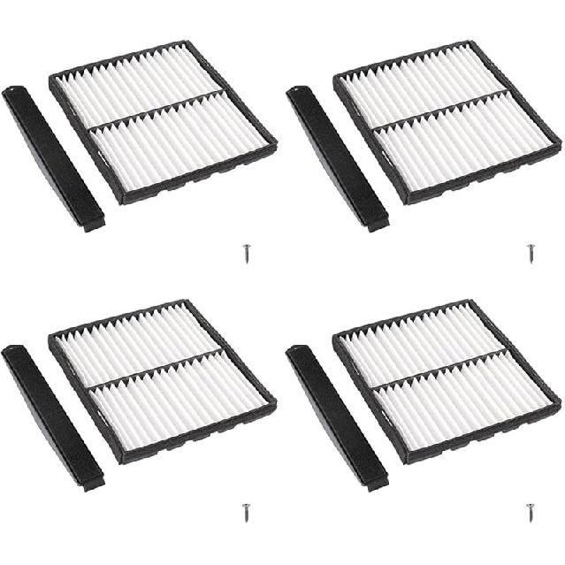 Cabin Air Filter Retrofit Kit Fits For Chevy Silverado Suburban Tahoe Avalanche/GMC Sierra Yukon/Cadillac Escalade Replaces 259-200, 22759203,