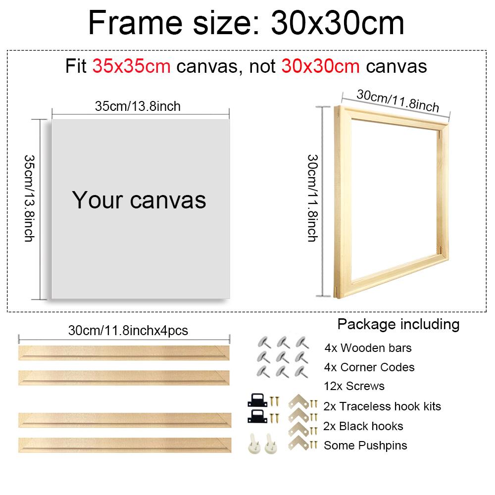 40x60 50x70 60x90 60x120 DIY koka