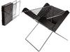 TG71416 Folding tourist grill, portable round charcoal grill, mini grill grate