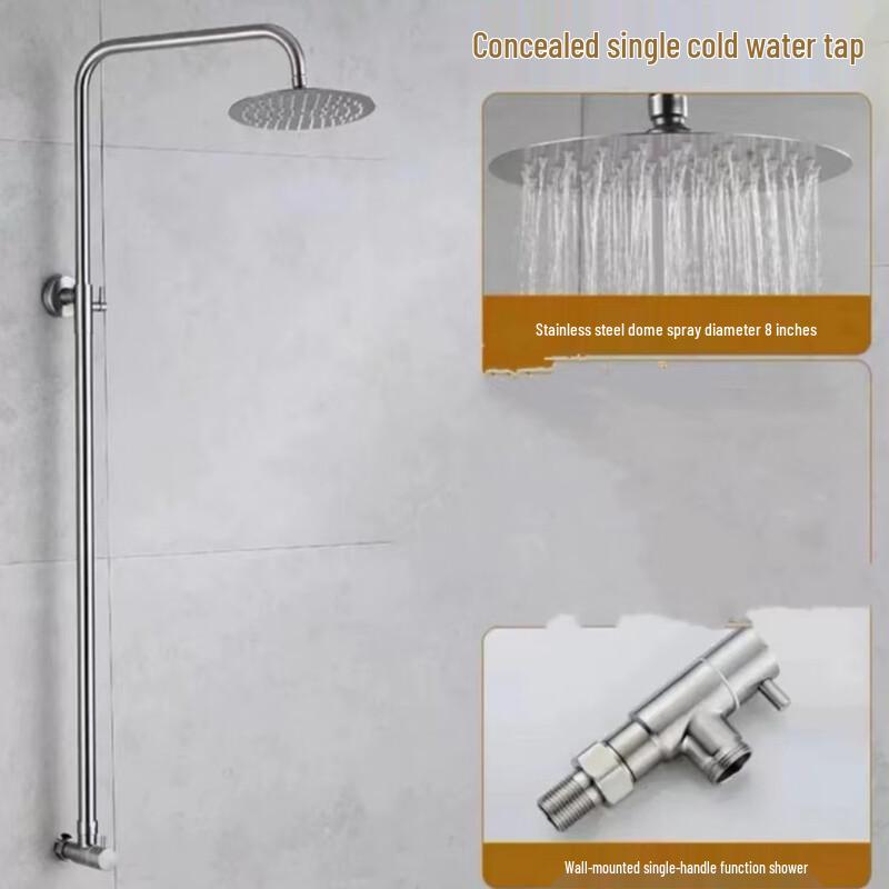 Shengbay Concealed Bathroom Shower Faucet Set
