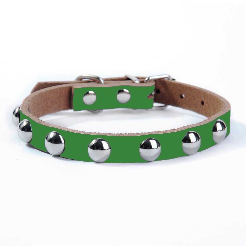 Pet Dog Collar Leather Punk Rivet Puppy Dog Cat Collar for Small Dog Necklace Pets Product Collar