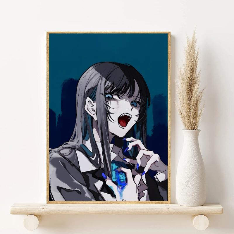 Singer Ado Poster HD Art Sticky Wall Waterproof Home Living Room Bedroom Bar Aesthetic Decoration