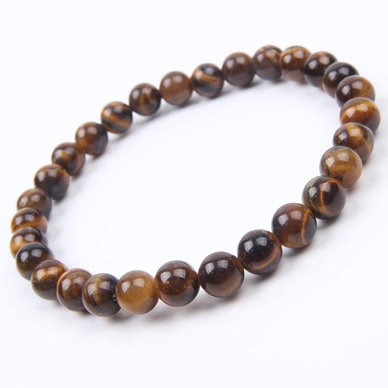 Red Agate Crystal Bracelet: Simple Round Beads, Couple Style Hand Jewelry