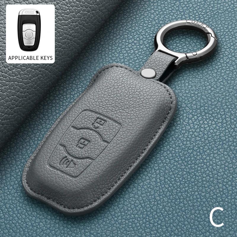 Car Smart Key Case For Great Wall Haval Jolion Joico Jollein F7 H6 H3 H9 Jolyon F7H Dargo Remote Key Cover Fob Holder Keychain