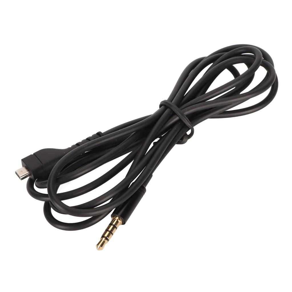 Câble Son de Remplacement pour Casque Gaming Mini Cuivre Sans Oxygène Câble Son de Remplacement pour SteelSeries Arctis 3 Arctis