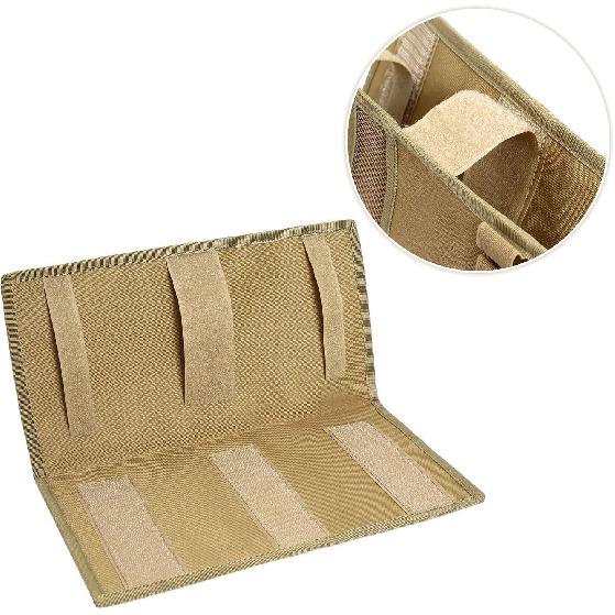Molle Visor Panel Organizer, Car Sun Visor Cover Molle Webbing Compatible Vehicle Visor Storage Holder Pouch Universal Interior Accessories for Car