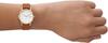 Skagen Signatur Lille Brown Leather Watch Two-Hand
