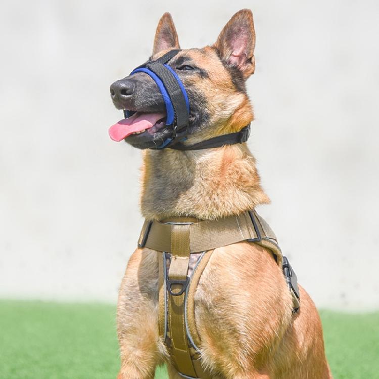 Anti-Chewing Breathable Dog Muzzle Mouth Guard Stop Biting and Chewing