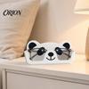 Organisateur de Lunettes Sans Bavures Support Panda Imprimé en 3D, Support de Rangement Mignon Dessin Animé pour Bureau Boîte Décorative de Bureau Chevet, Antidérapant Anti-Rayures