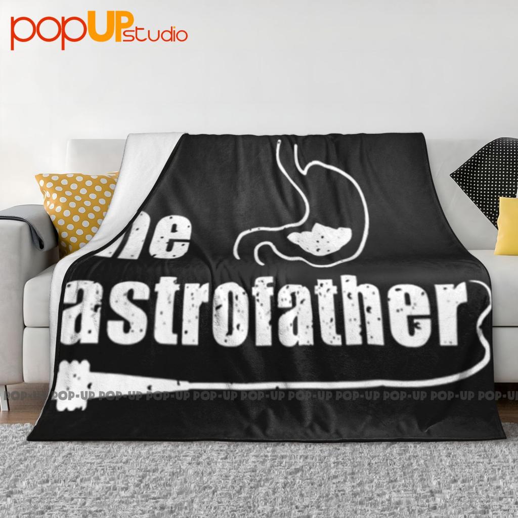 The Gastro Father Funny Gastroenterologist Gift For Dad Ultra-Soft Blanket Quilt Winter Sofa Cover Bed Covers