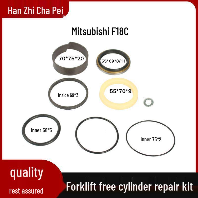 Mitsubishi F18C Gabelstapler Zylinder Reparaturkit mit Wellendichtring T-39-39742E