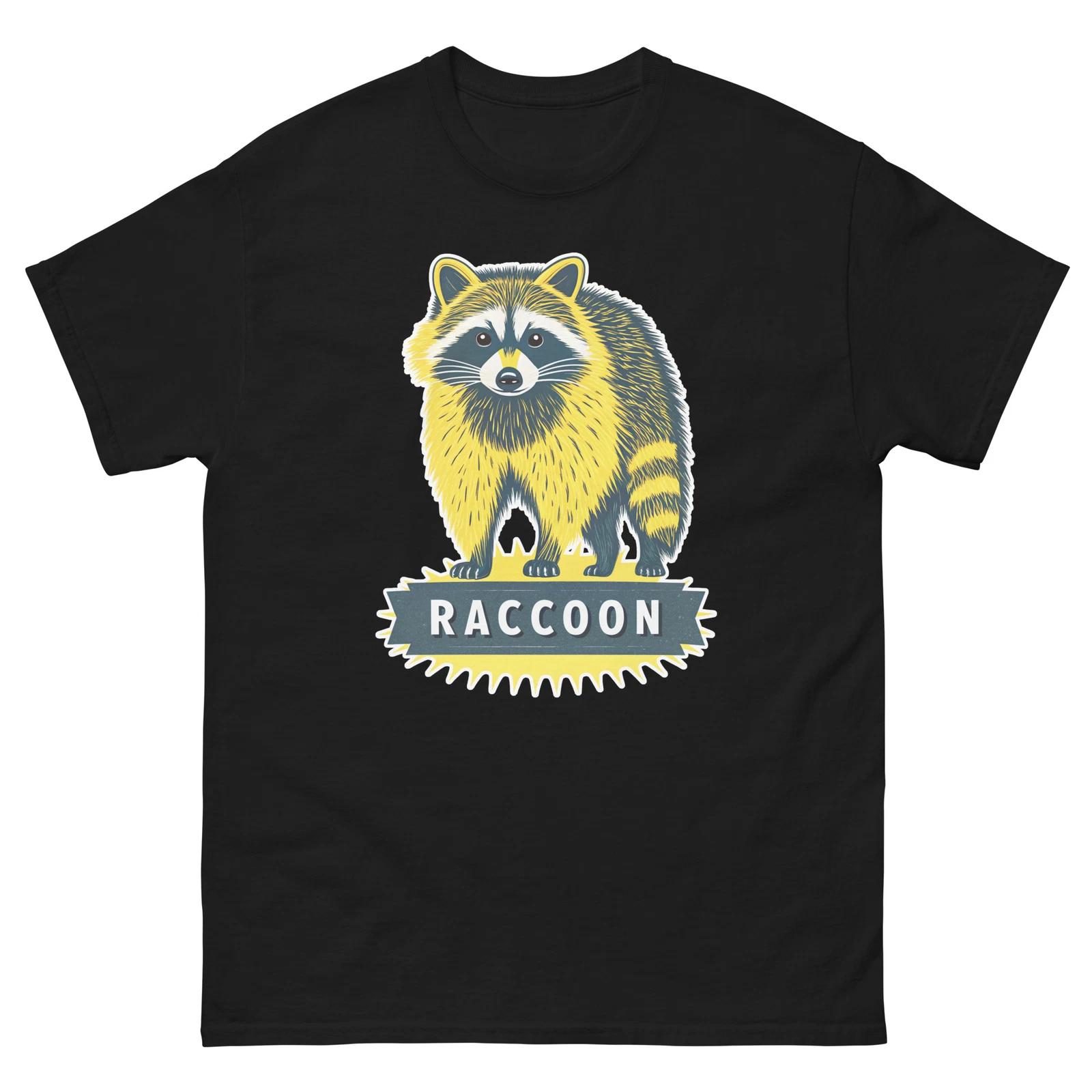 

Raccoon Animal Nature Wonderful Amazing T-Shirt S