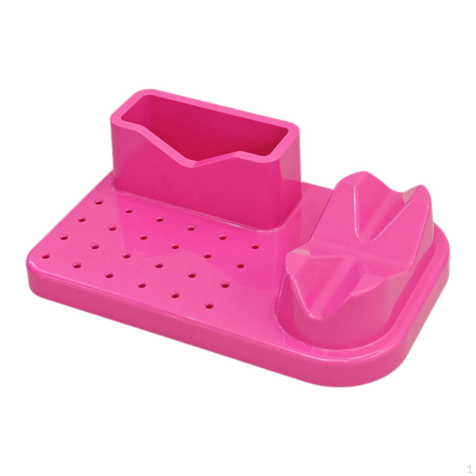 

Органайзер для шлифовки и полировки ногтей с 20 отверстиями, держатель для маникюрных инструментов, большая емкость