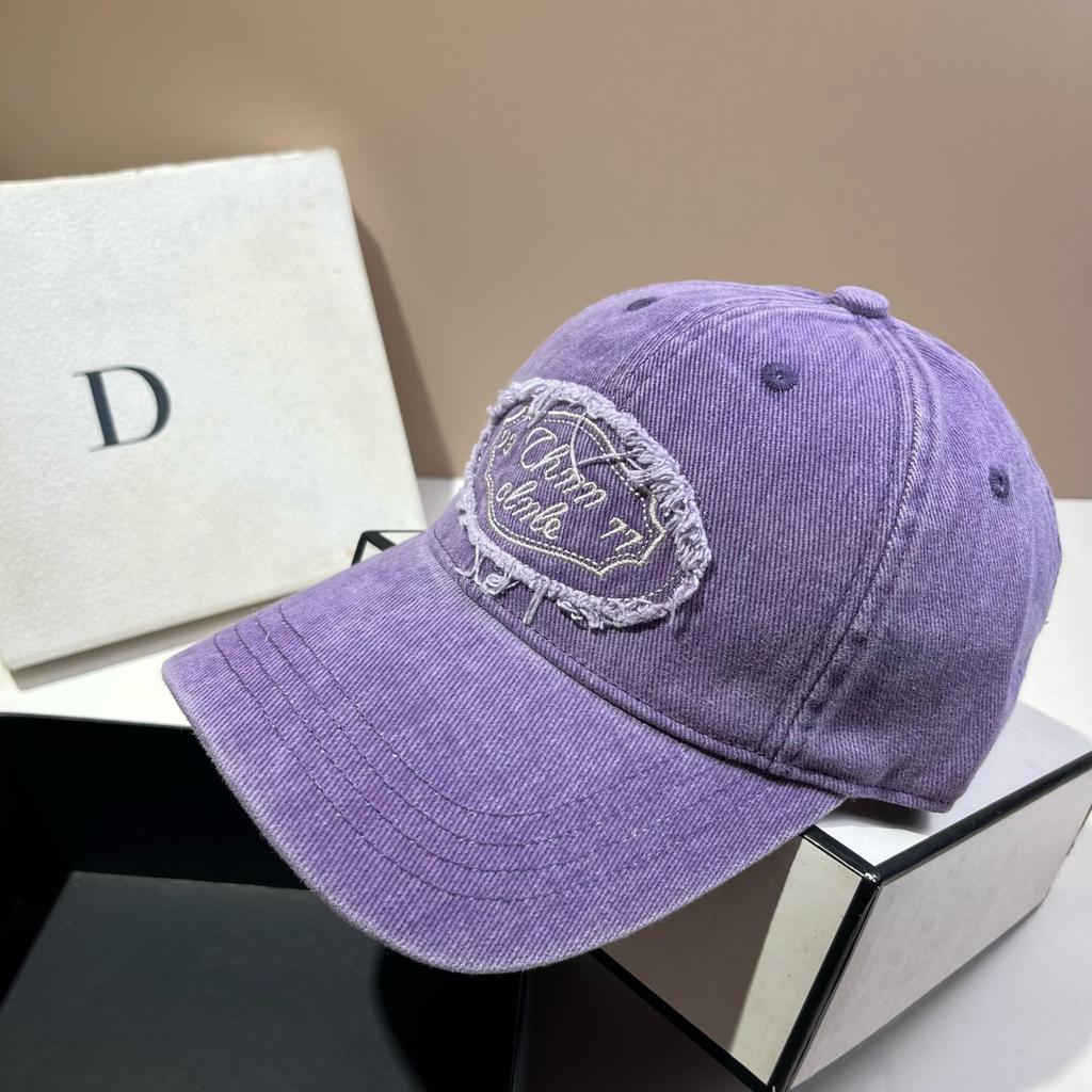 Guangzhou High Quality Big Head Circumference Baseball Cap Washed Polished Cotton Patch Letter Cap Tide